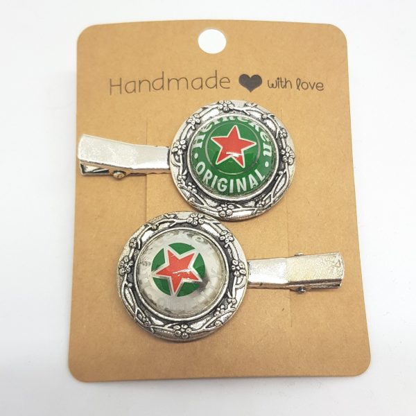 Foto del pack de horquillas de pinza de Heineken Mix