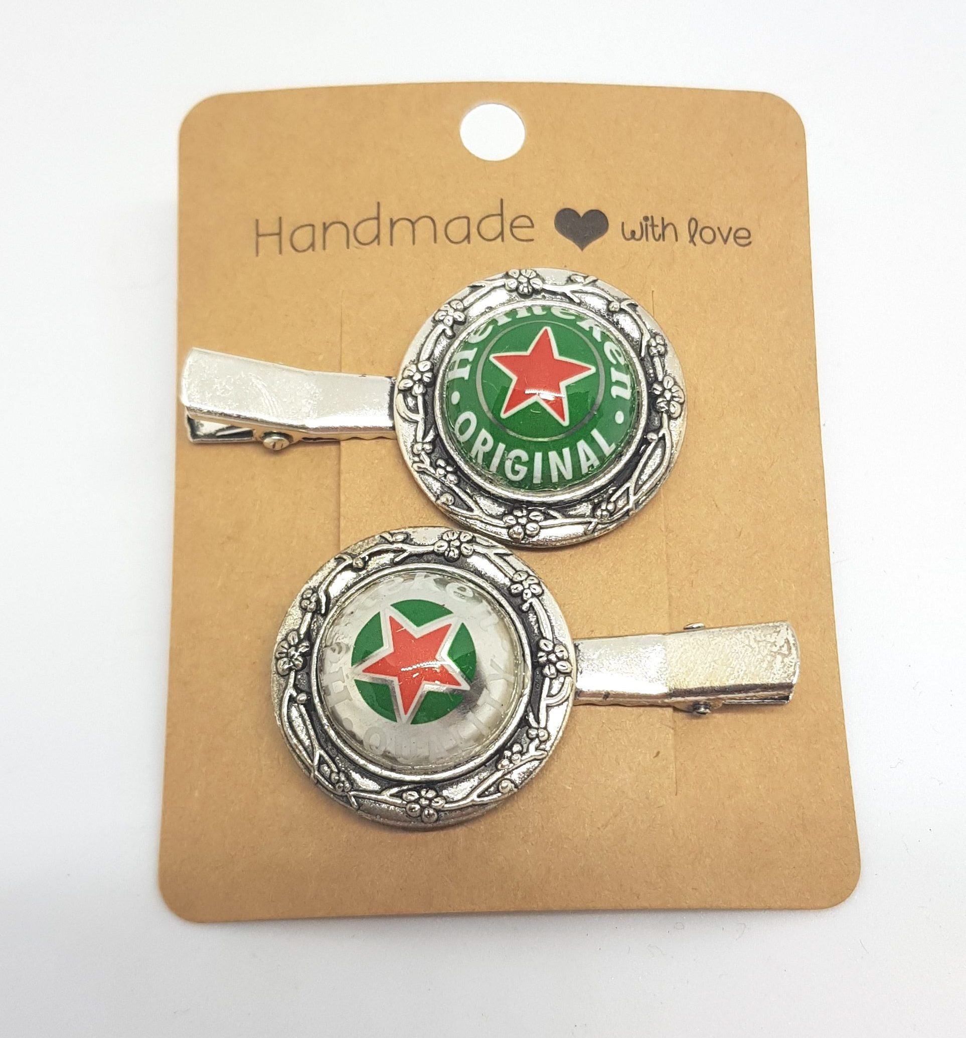 Foto del pack de horquillas de pinza de Heineken Mix