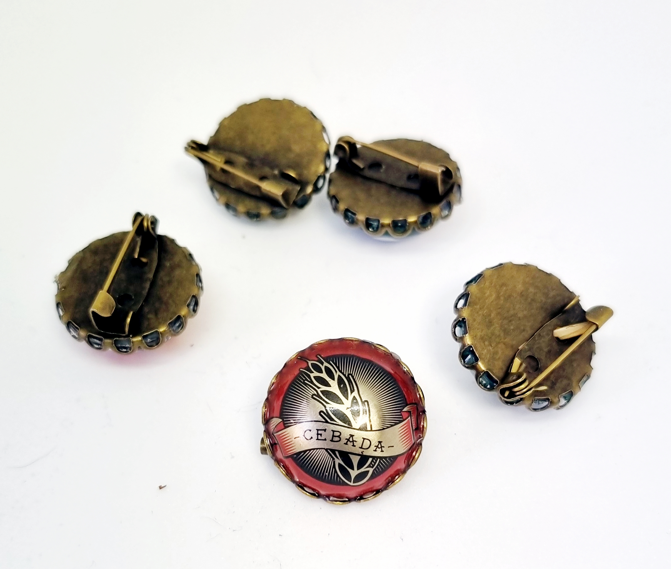 Pin Cebada La Virgen