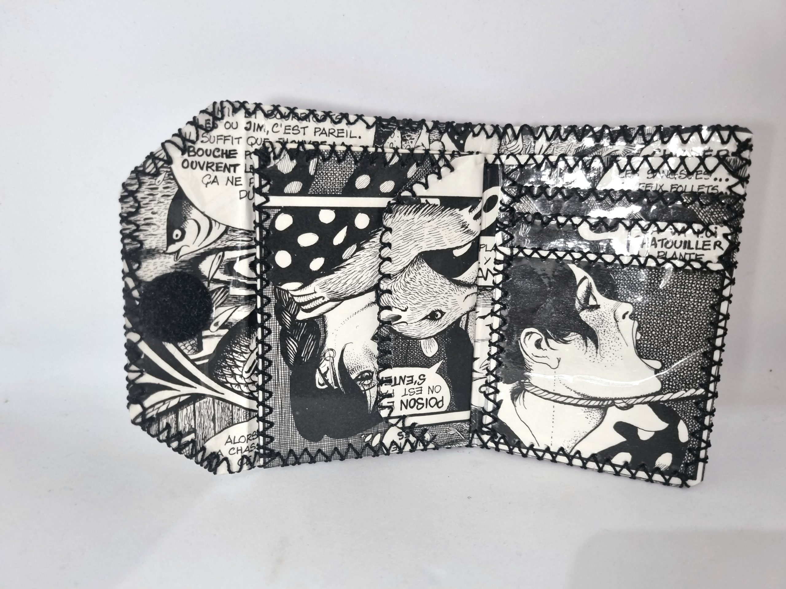Interior cartera comic