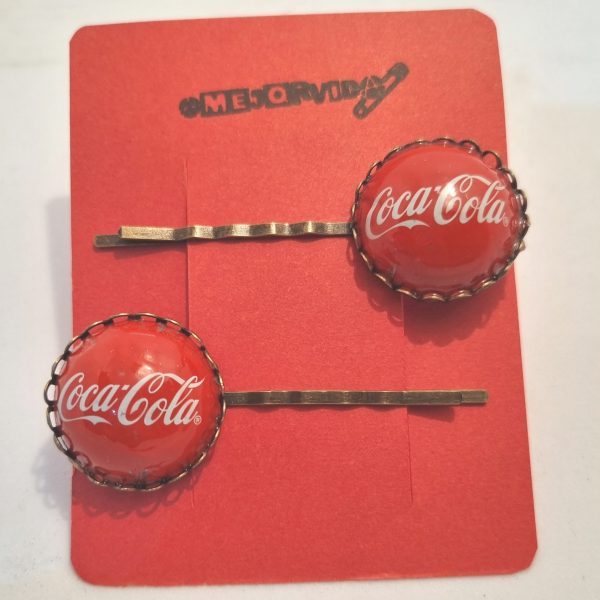 Foto del pack de horquillas de Coca-Cola