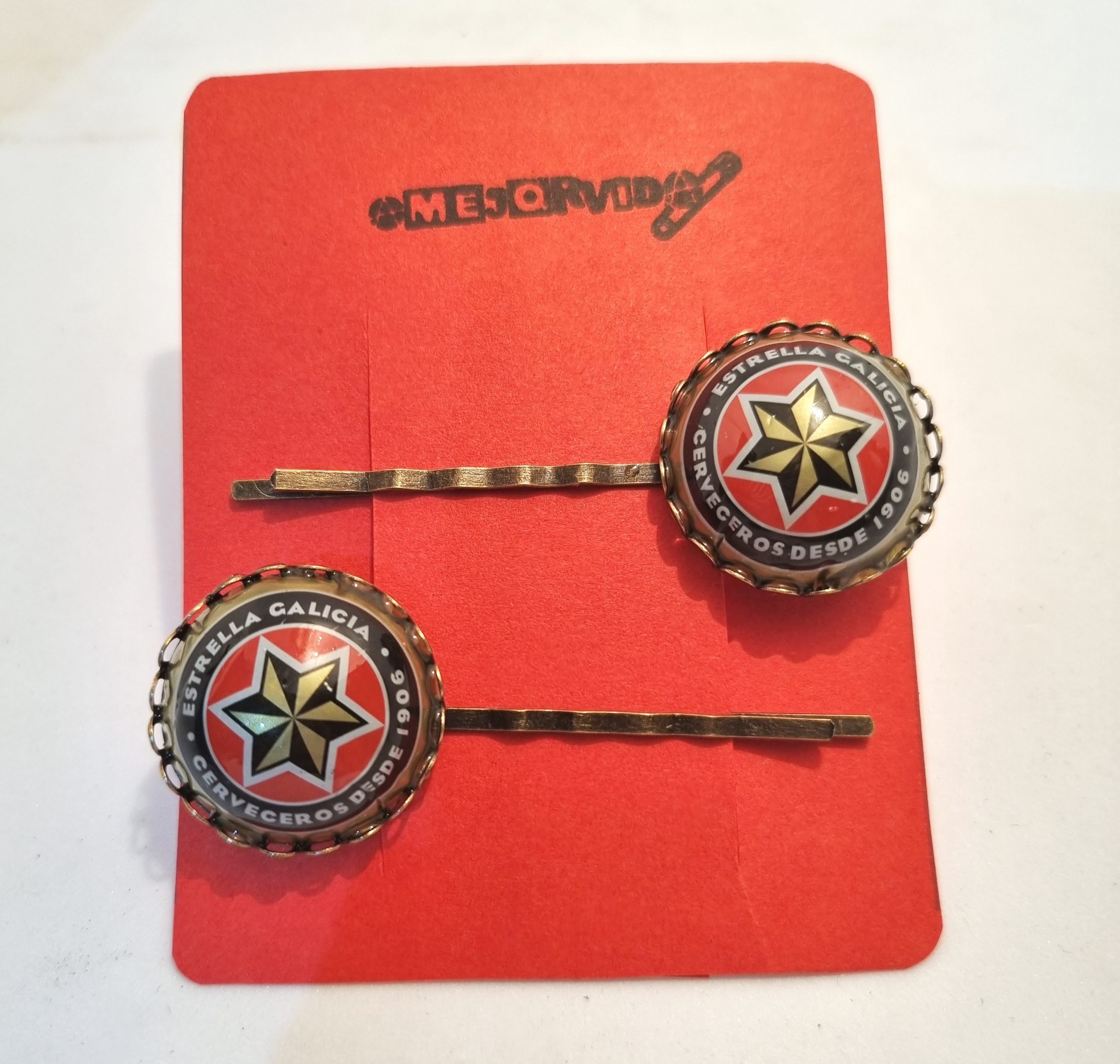 Foto del pack de horquillas de Estrella Galicia