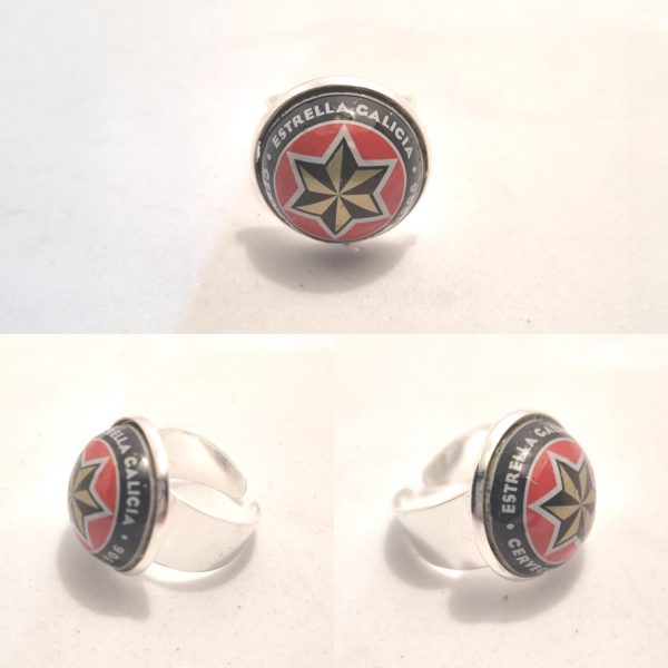 Foto del anillo de Estrella Galicia Antigua