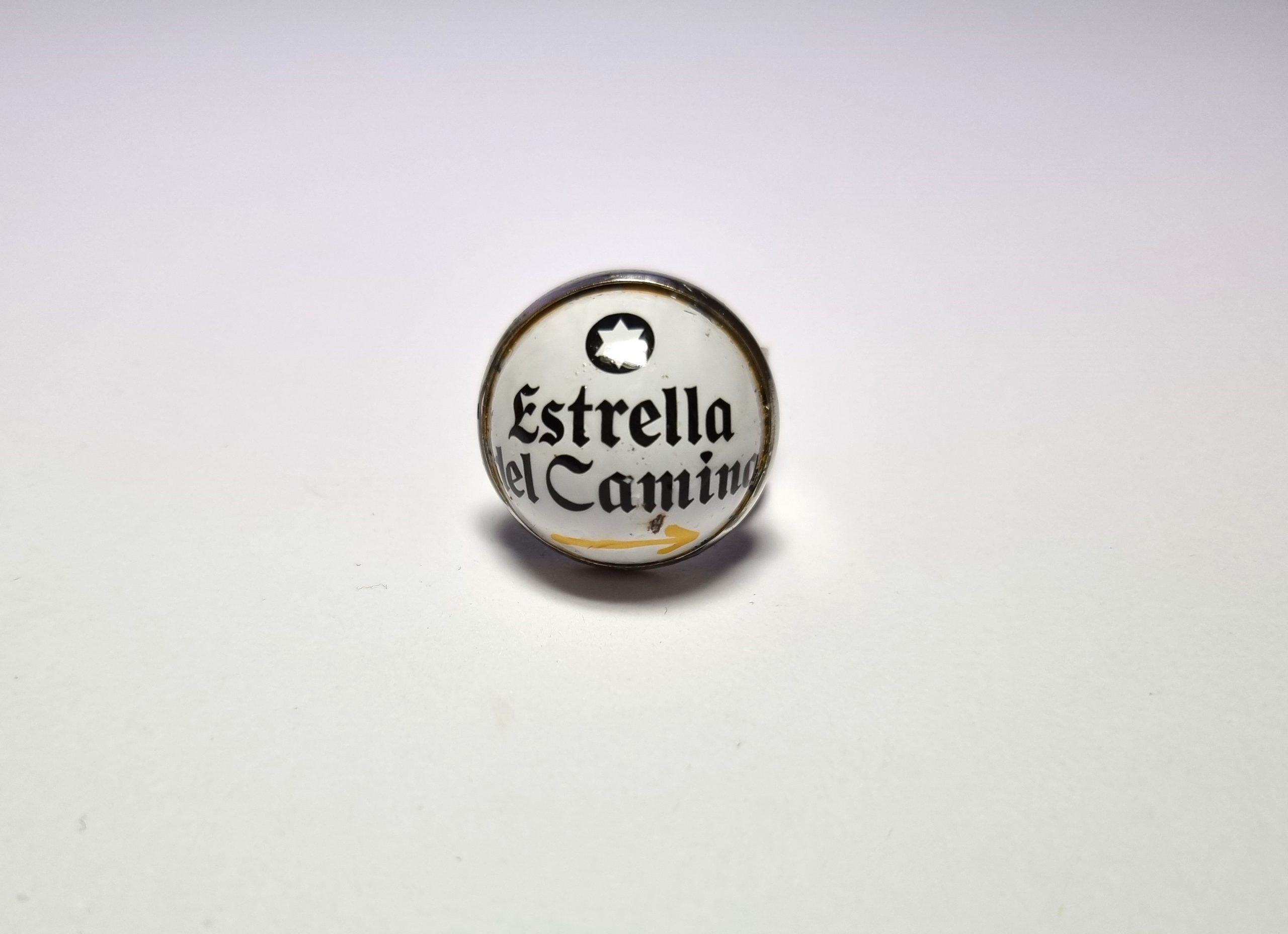 Foto frontal Anillo Estrella del Camino