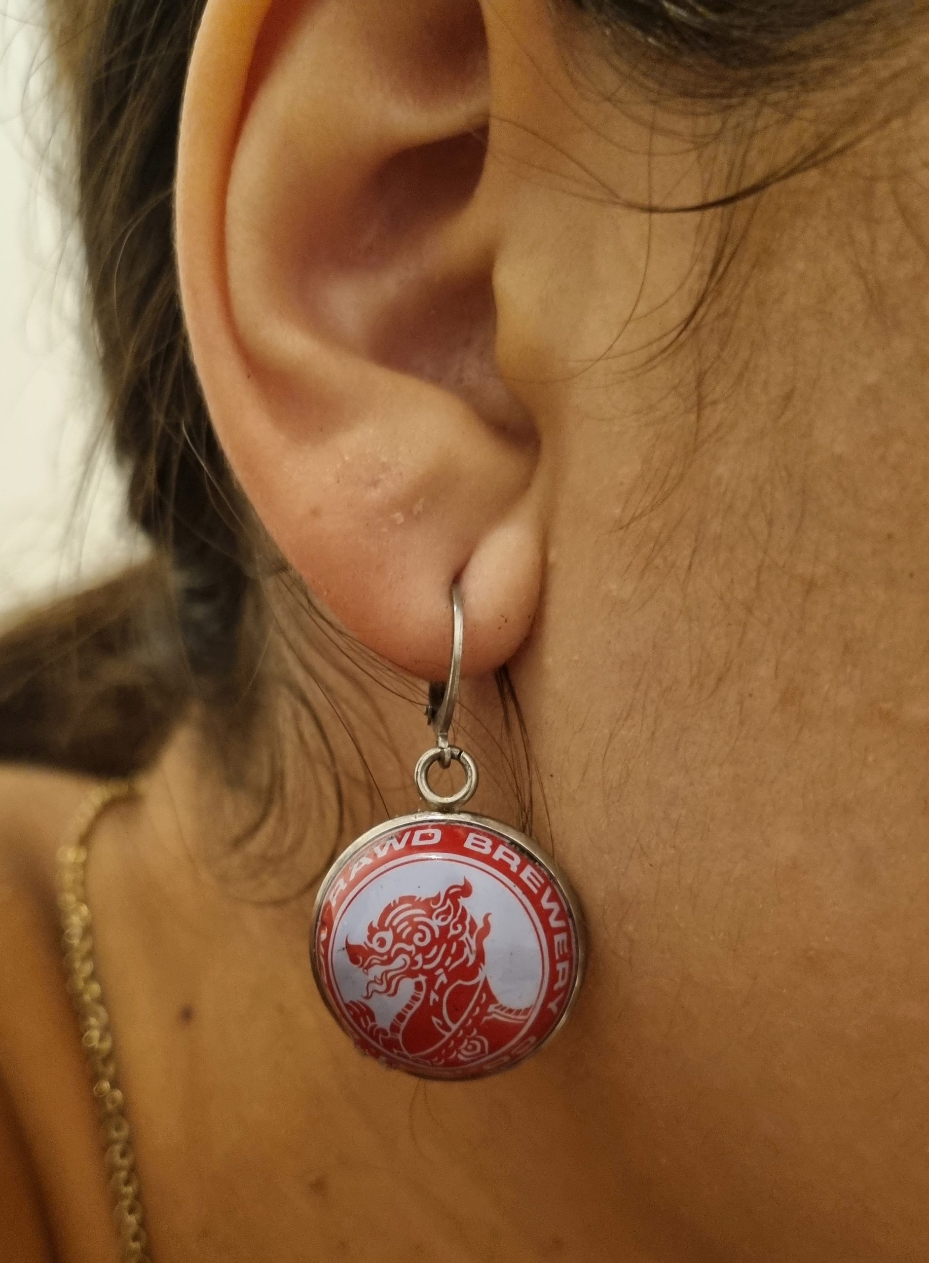 Foto en oreja de los Pendientes Boon Rawd Brewery