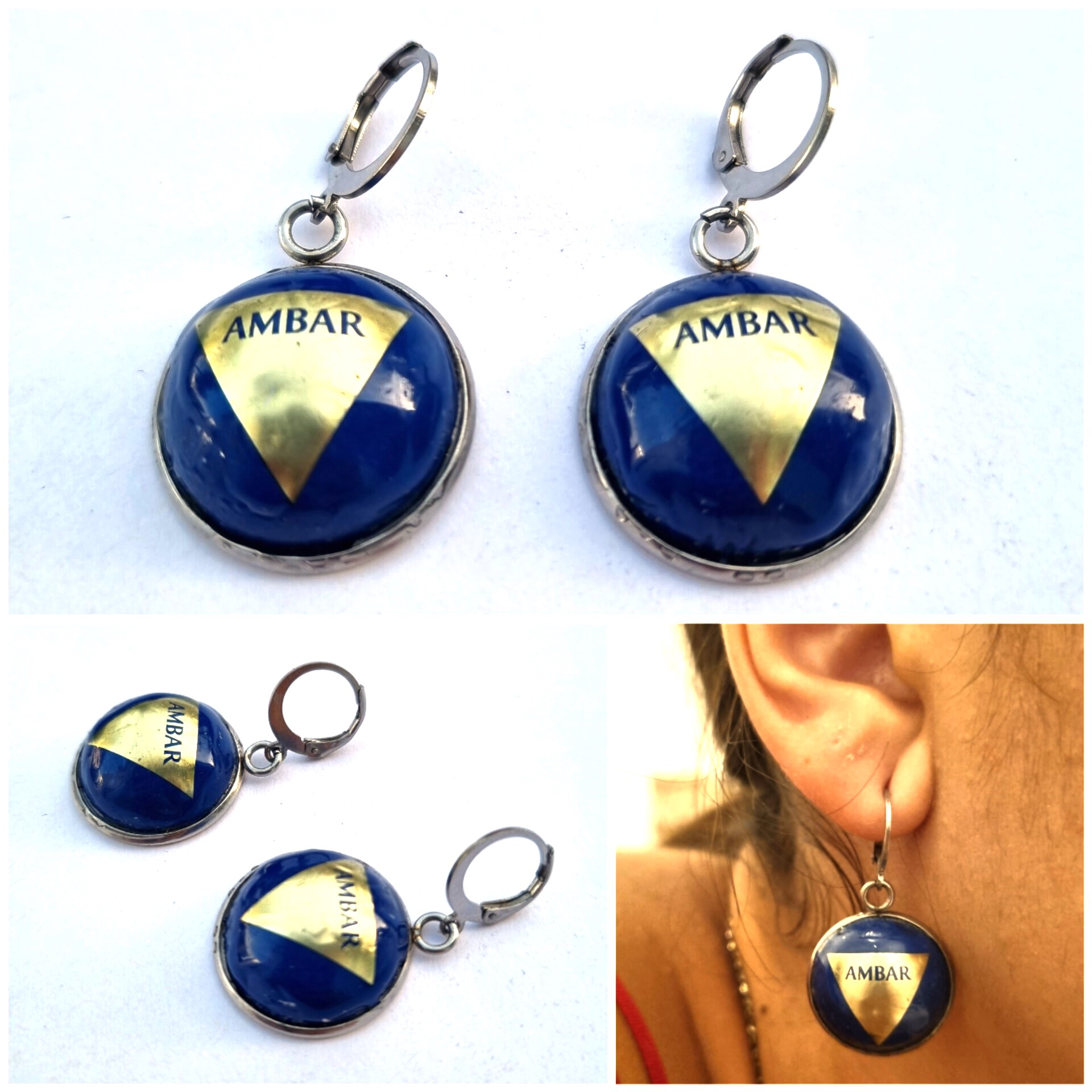 Foto de los Pendientes Ambar SIN