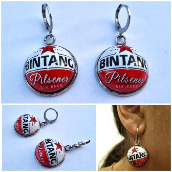 Foto de los pendientes Bintang