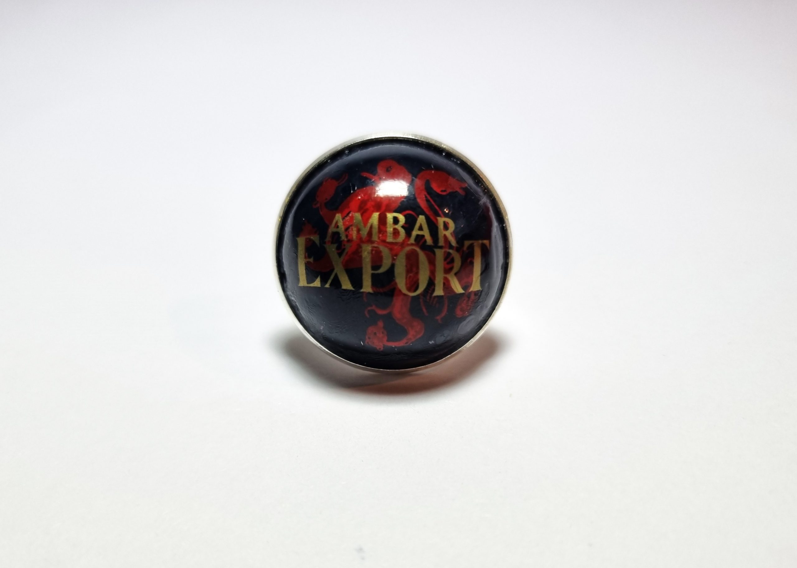 Foto frontal del Anillo Colección XXL Ámbar Export