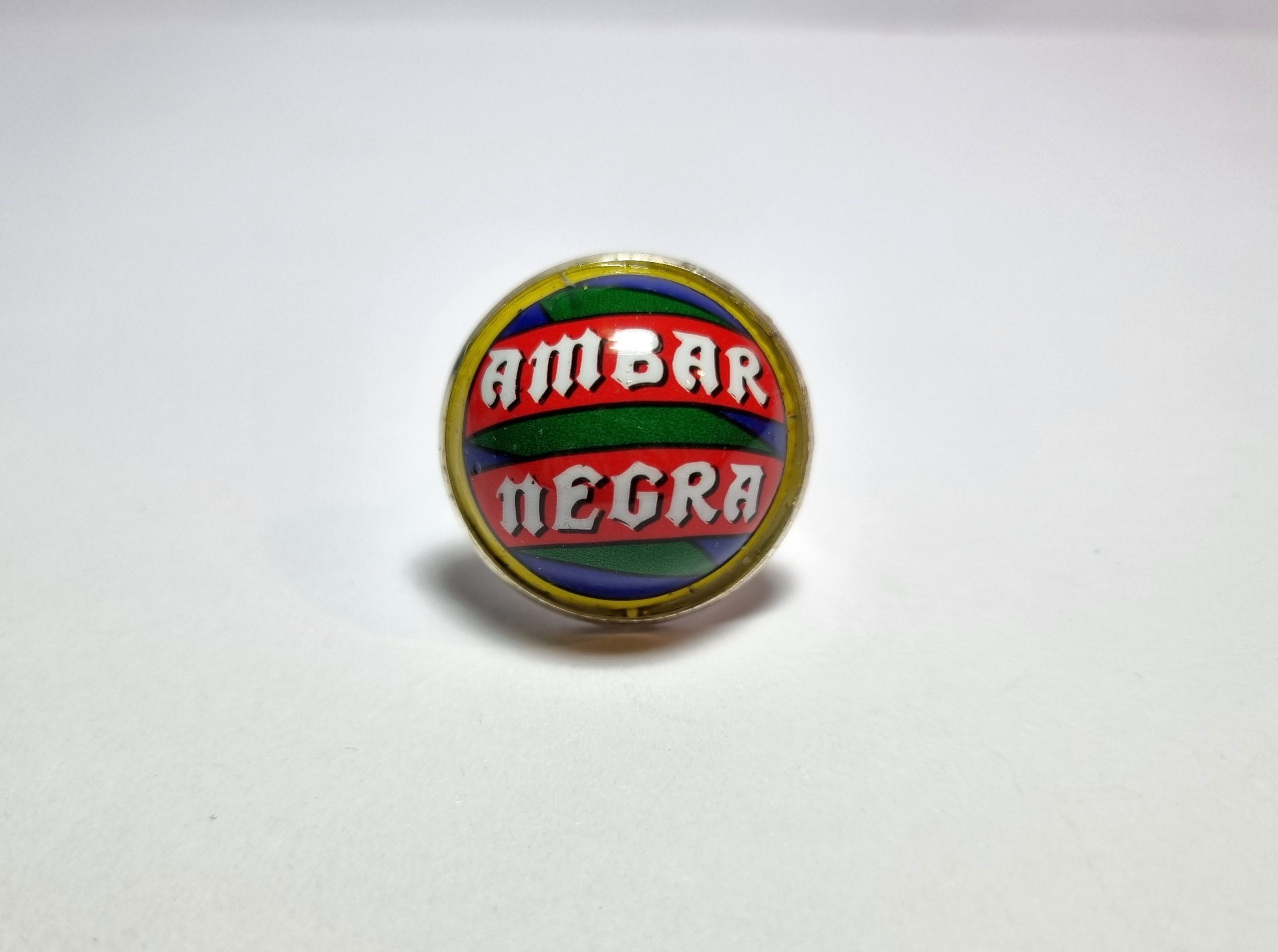 Foto frontal del Anillo Colección XXL Ámbar