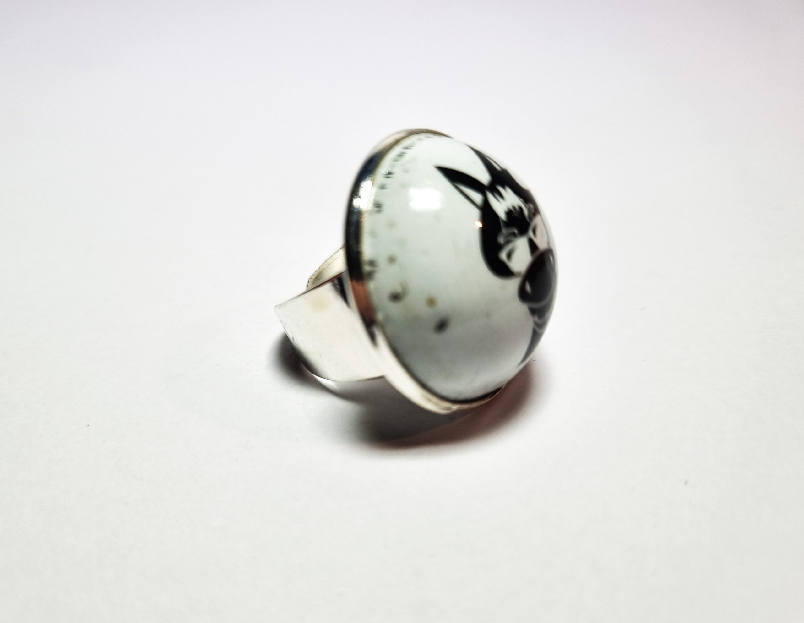 Foto lateral del Anillo Colección XXL Burro