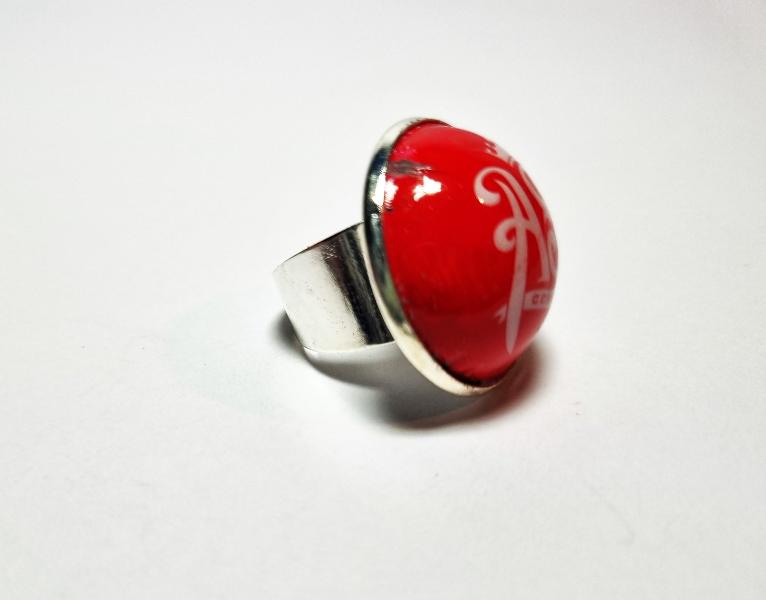 Foto lateral del Anillo Colección XXL As