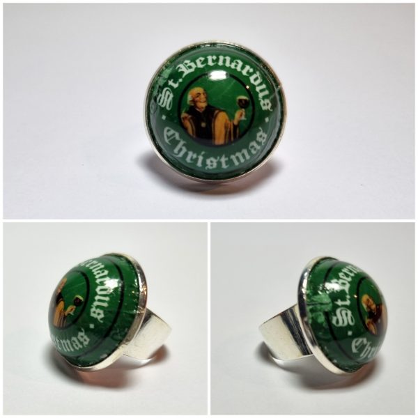 Foto Collage del Anillo Colección XXL ST. Bernardus desde varios ángulos