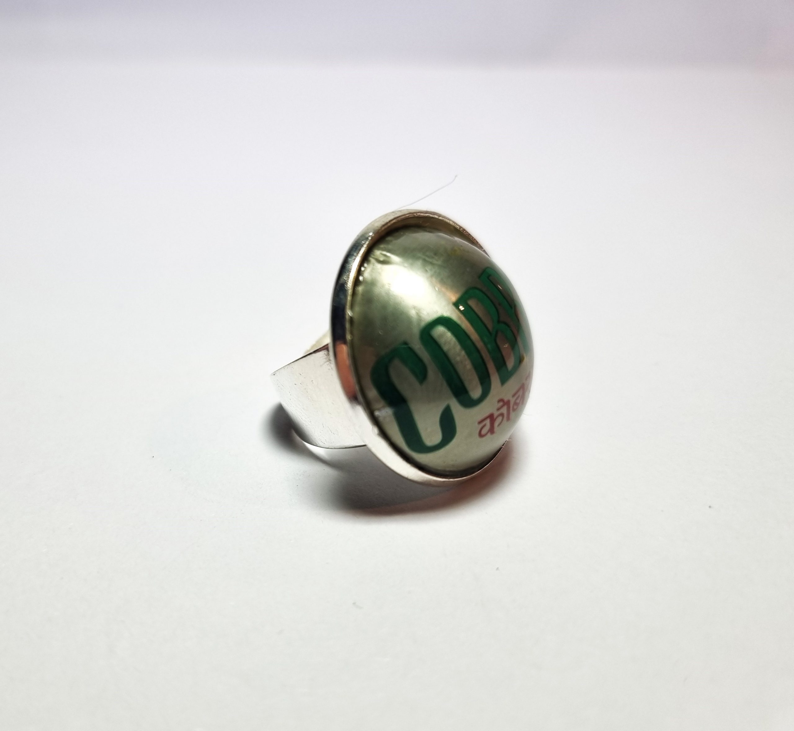 Foto lateral del Anillo Colección XXL Cobra