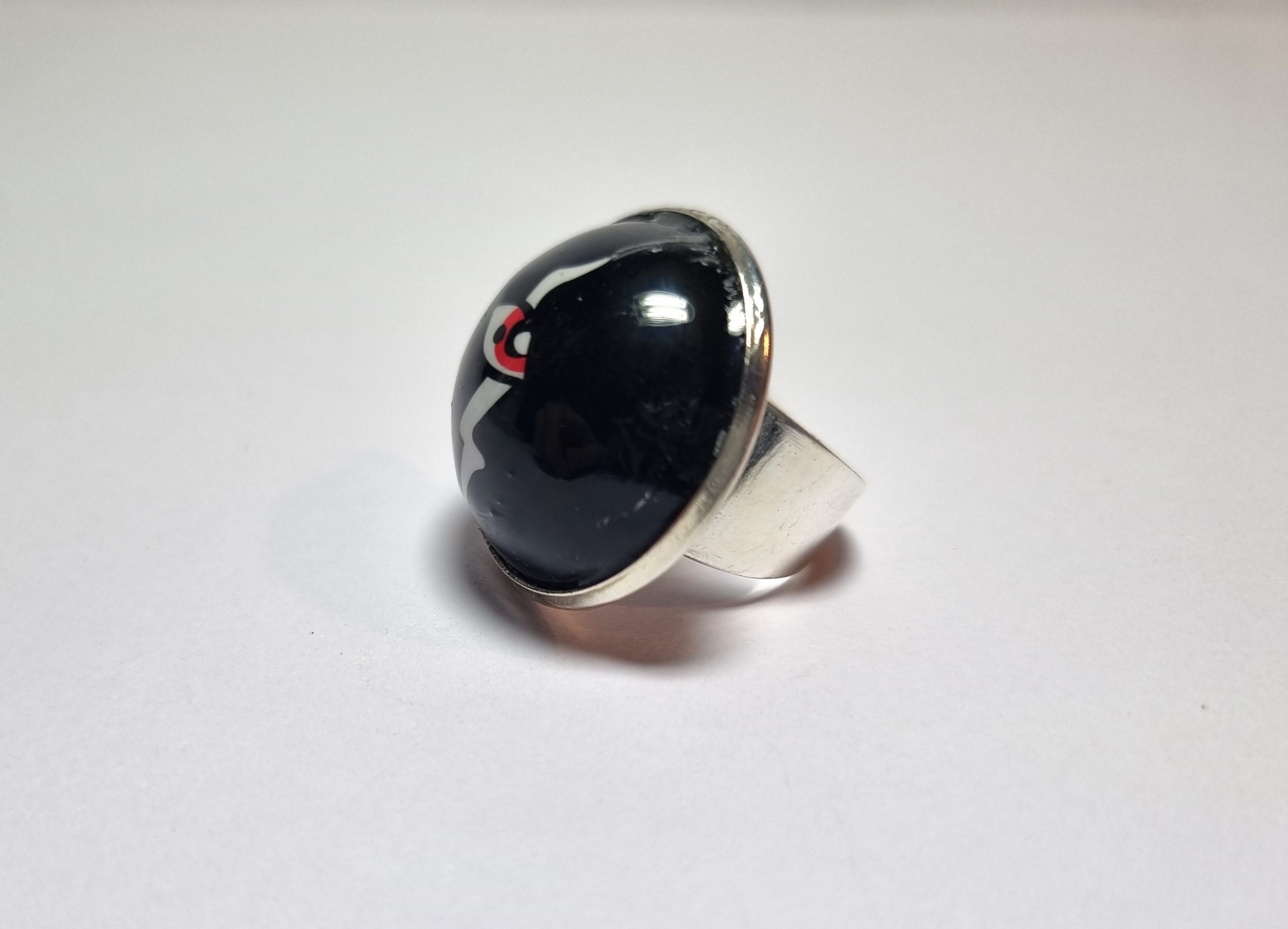 Foto lateral del Anillo Colección XXL Ojo