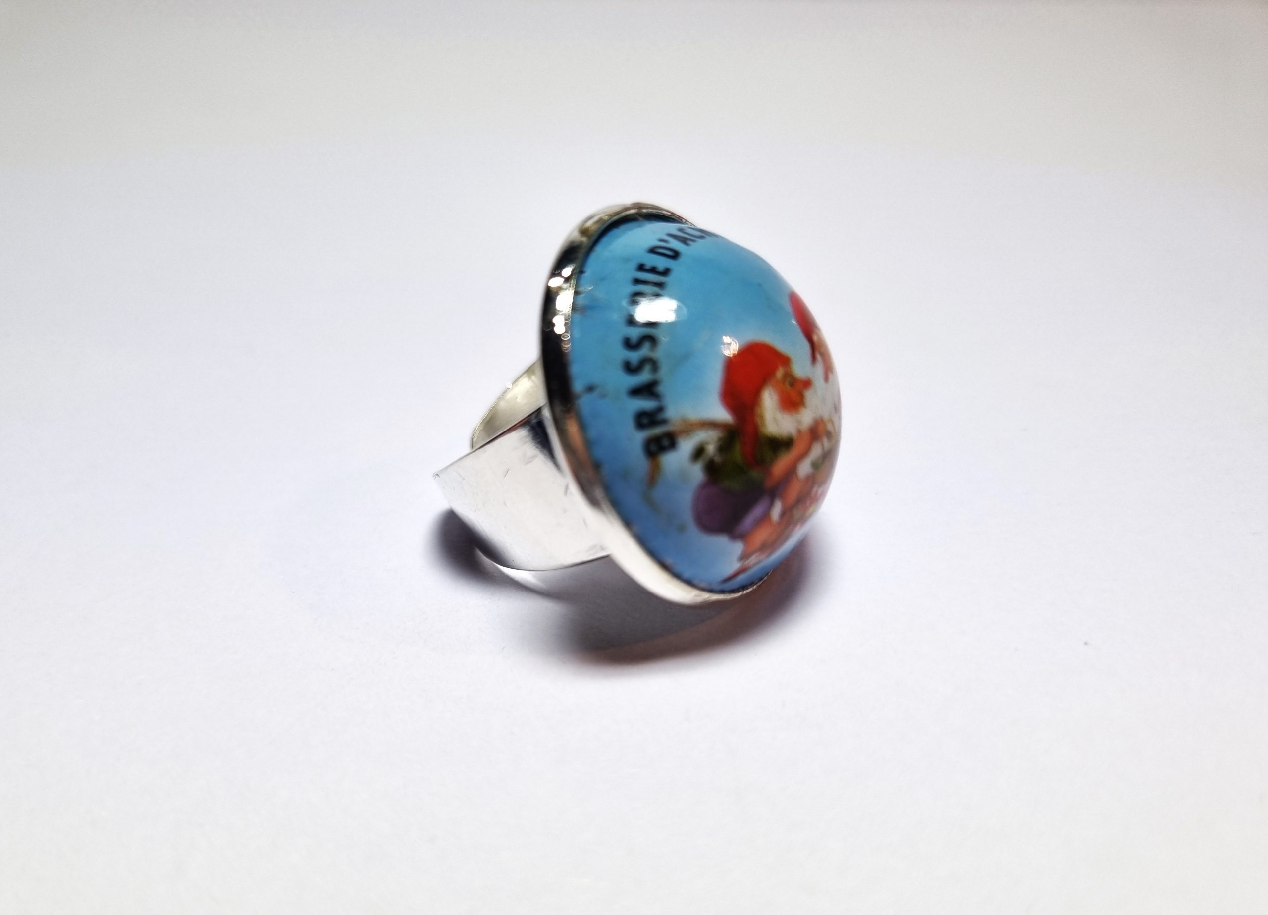 Foto lateral del Anillo Colección XXL Chouffe Soleil