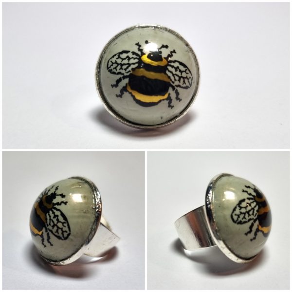 Collage de fotos del Anillo Colección XXL Brakspear Bitter desde varios ángulos