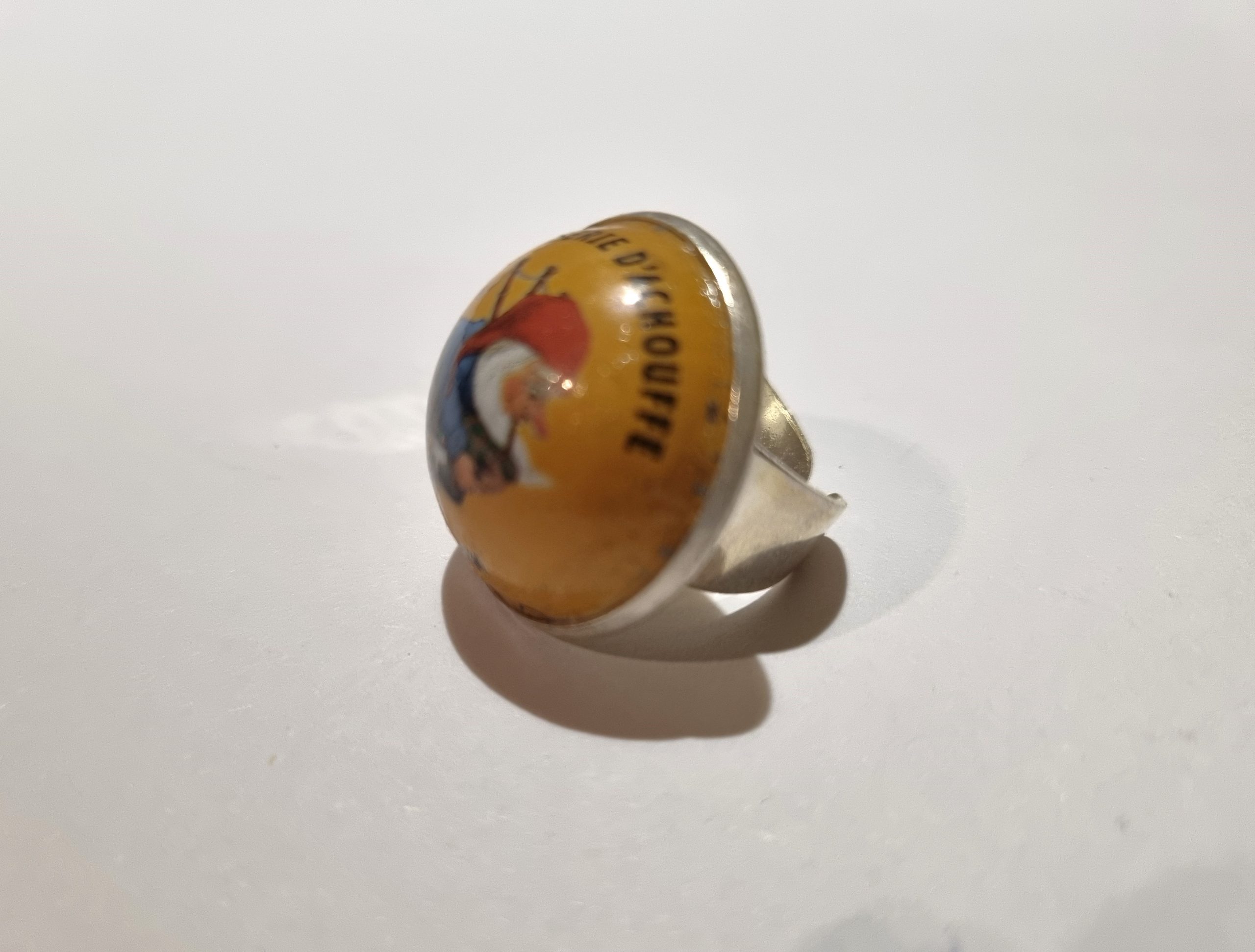 Foto lateral del Anillo Colección XXL Chouffe Brune