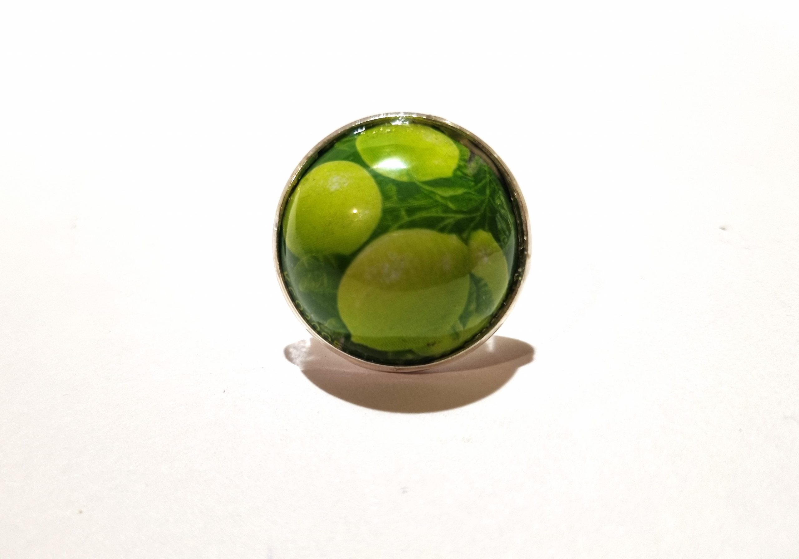 Foto frontal del Anillo Colección XXL Limón