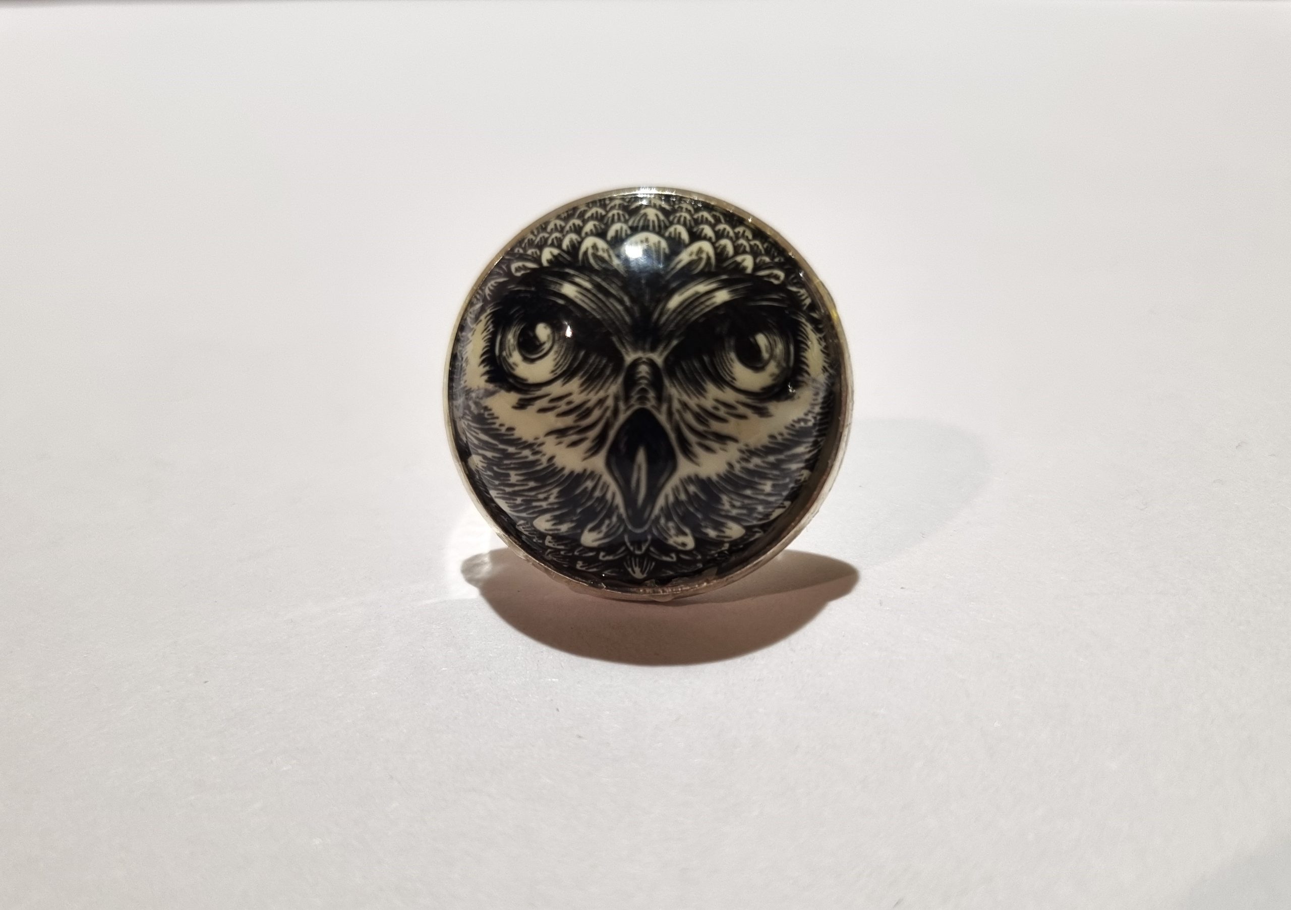 Foto frontal del Anillo Colección XXL Coruja