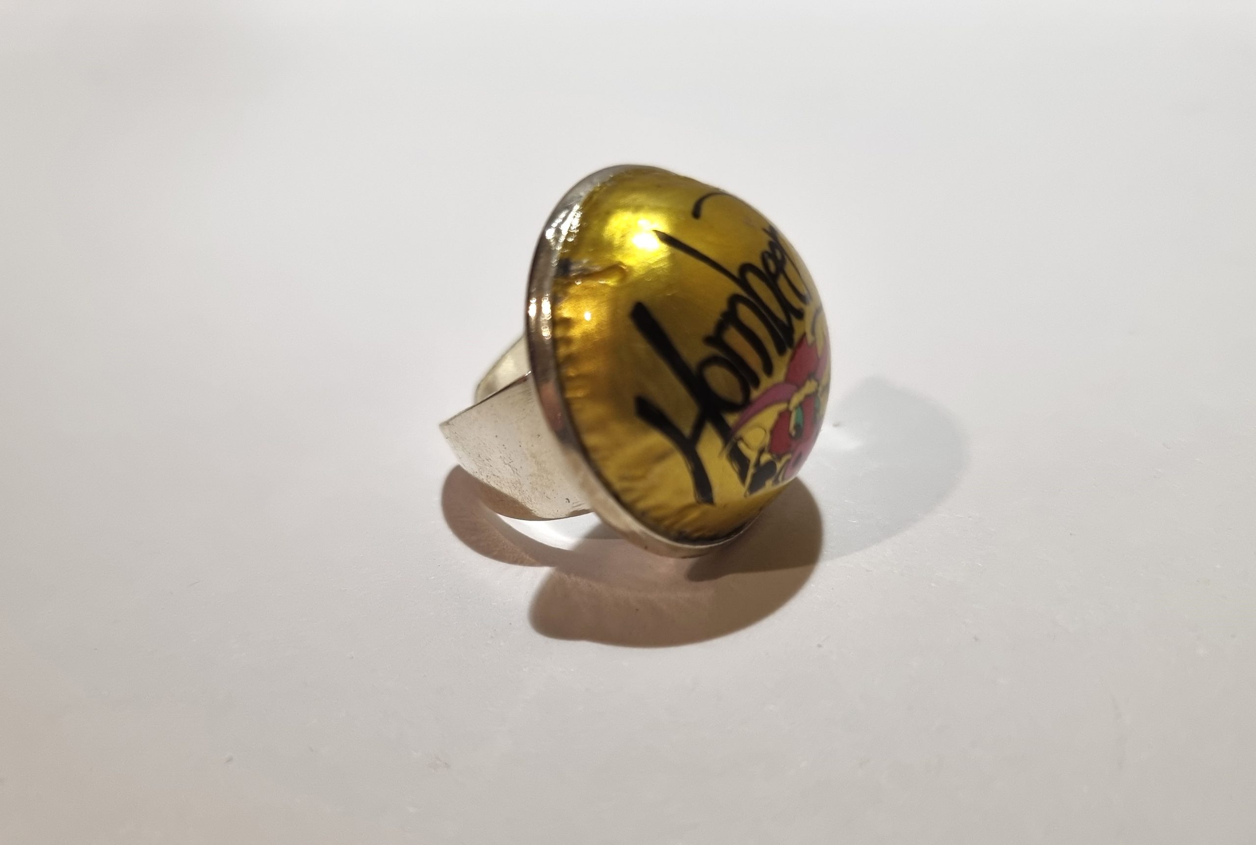 Foto lateral del Anillo Colección XXL Hombeer