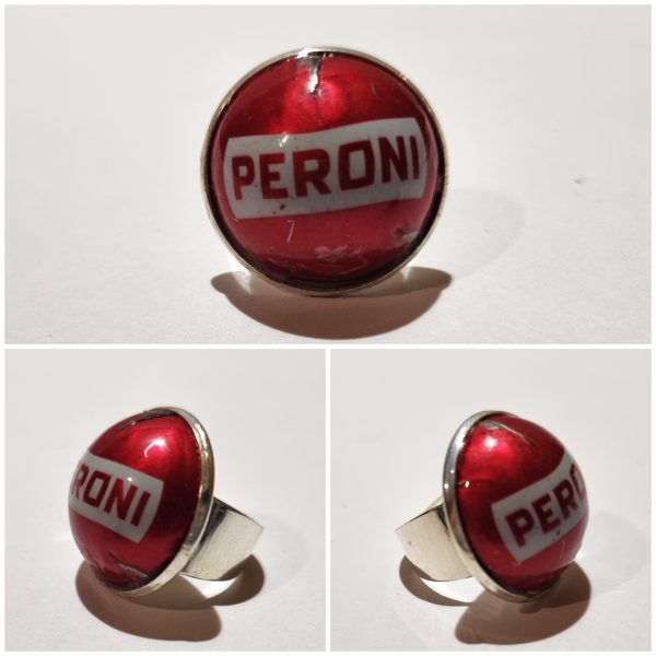 Collage de fotos del Anillo Colección XXL Peroni desde varios ángulos
