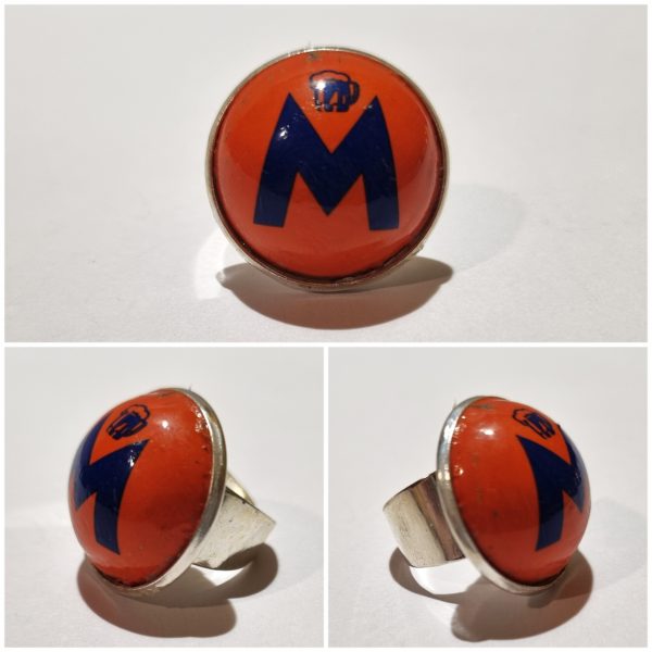 Collage de fotos del Anillo Colección XXL Moritz desde varios ángulos