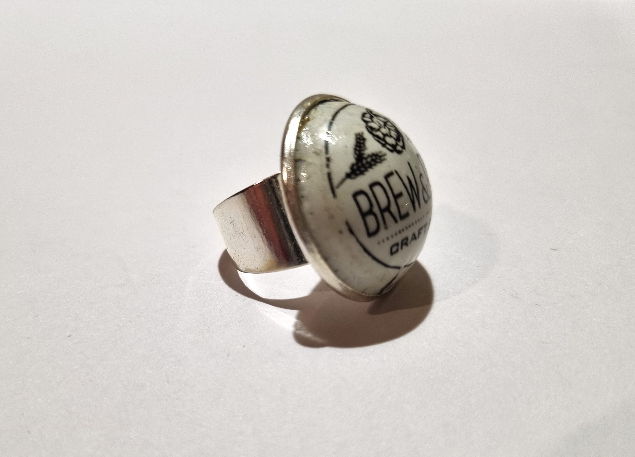 Foto lateral del Anillo Colección XXL Brew & Roll