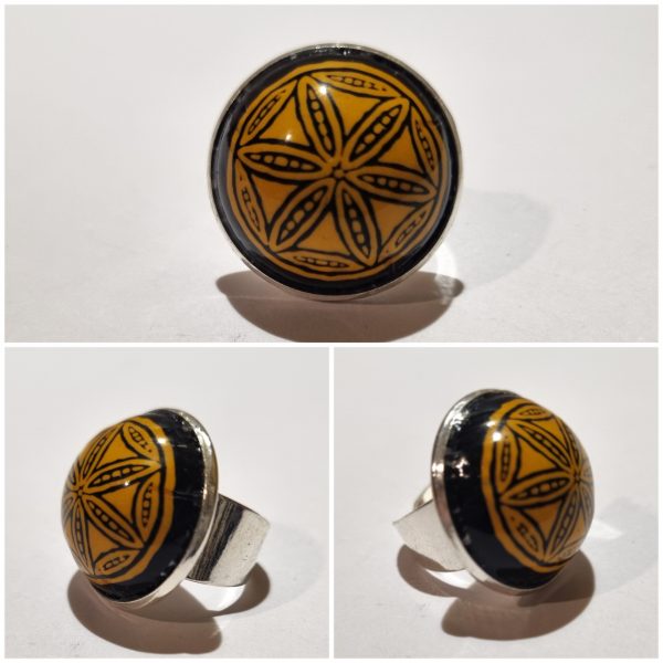 Collage de fotos del Anillo Colección XXL 90 Varas desde varios ángulos