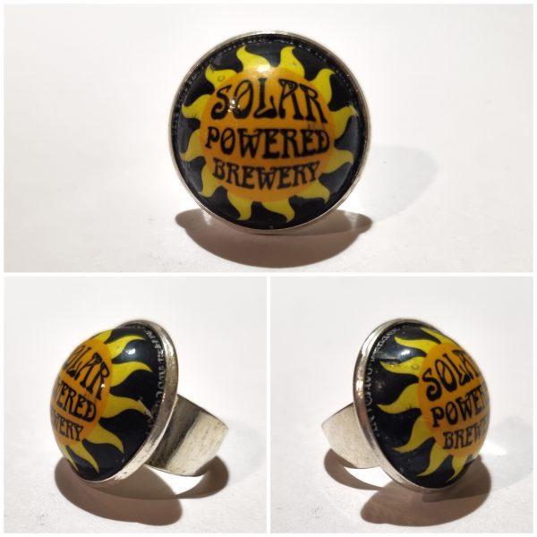 Collage de fotos del Anillo Colección XXL Solar Powered Brewery desde varios ángulos
