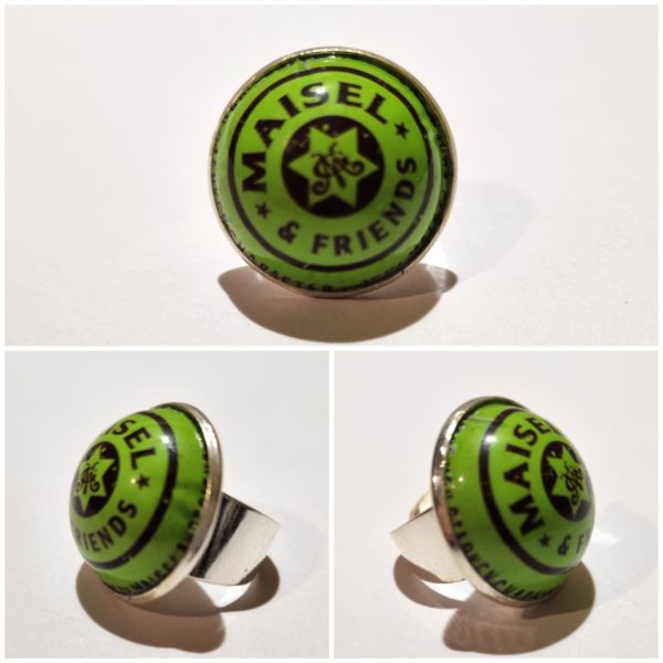 Collage de fotos del anillo Colección XXL Maisel desde varios ángulos