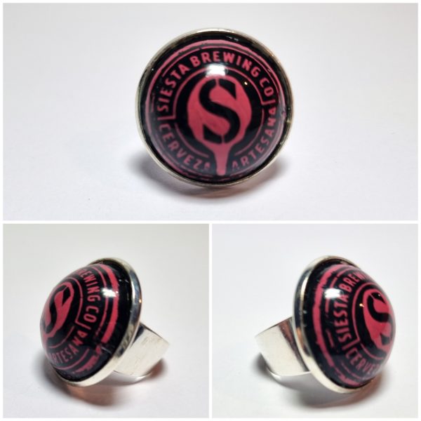 Collage de fotos del Anillo Colección XXL Siesta desde varios ángulos