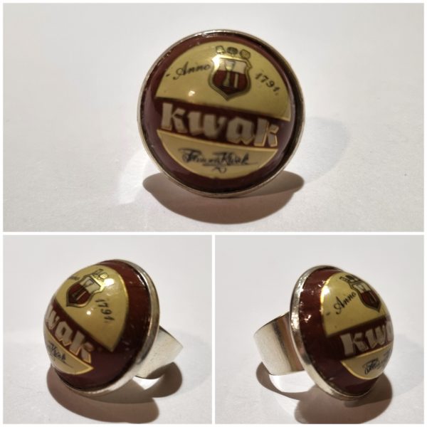 Collage de fotos del Anillo Colección XXL Kwak desde varios ángulos
