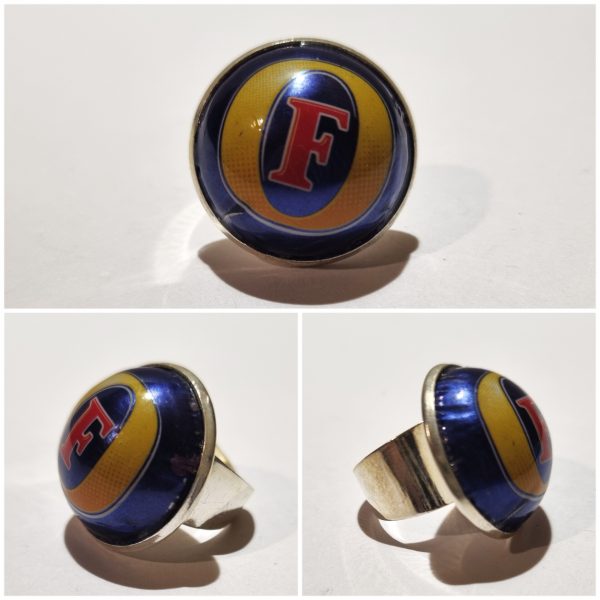 Collage de fotos del Anillo Colección XXL Foster desde varios ángulos