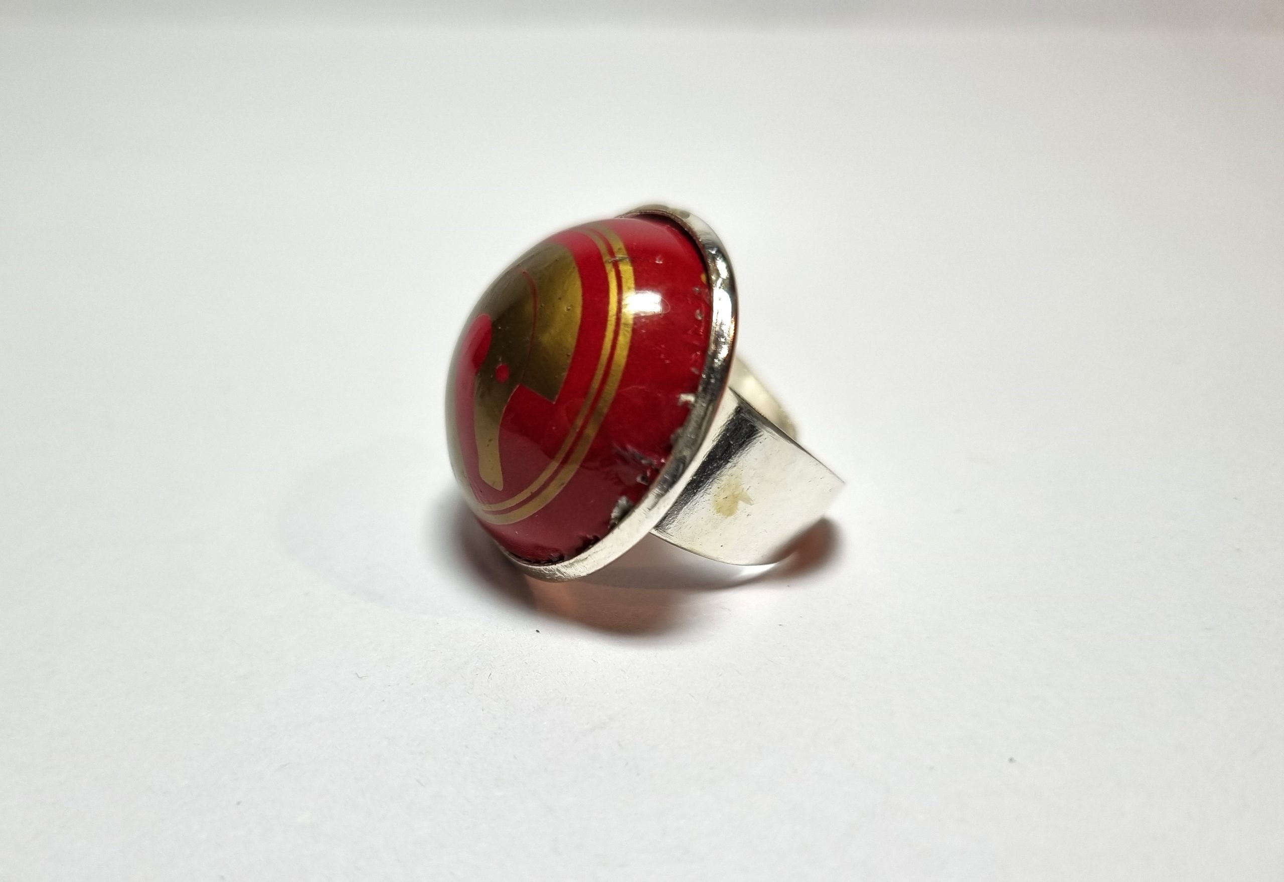 Foto lateral del Anillo Colección XXL Caballito