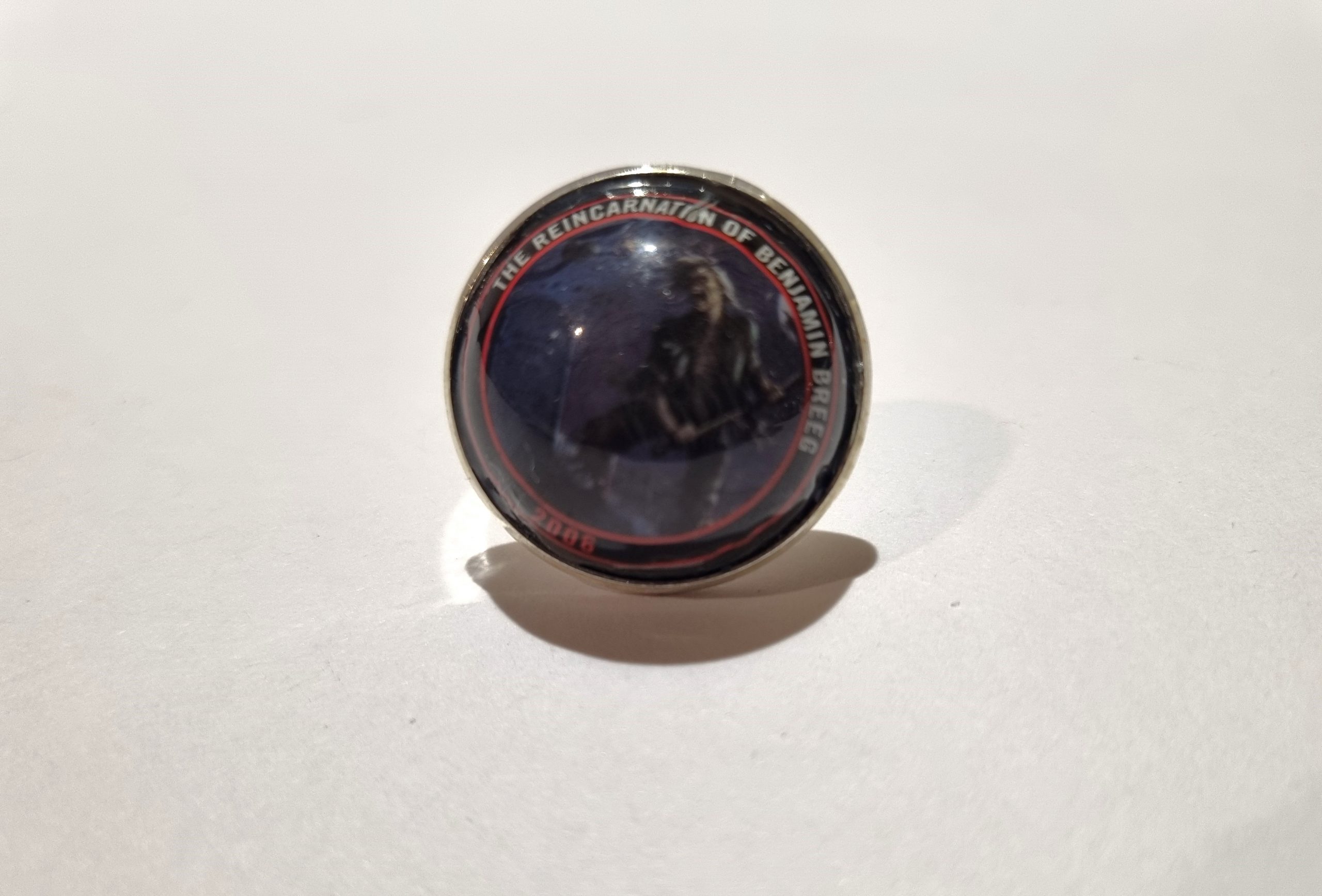 Foto frontal del Anillo Colección XXL Iron Maiden
