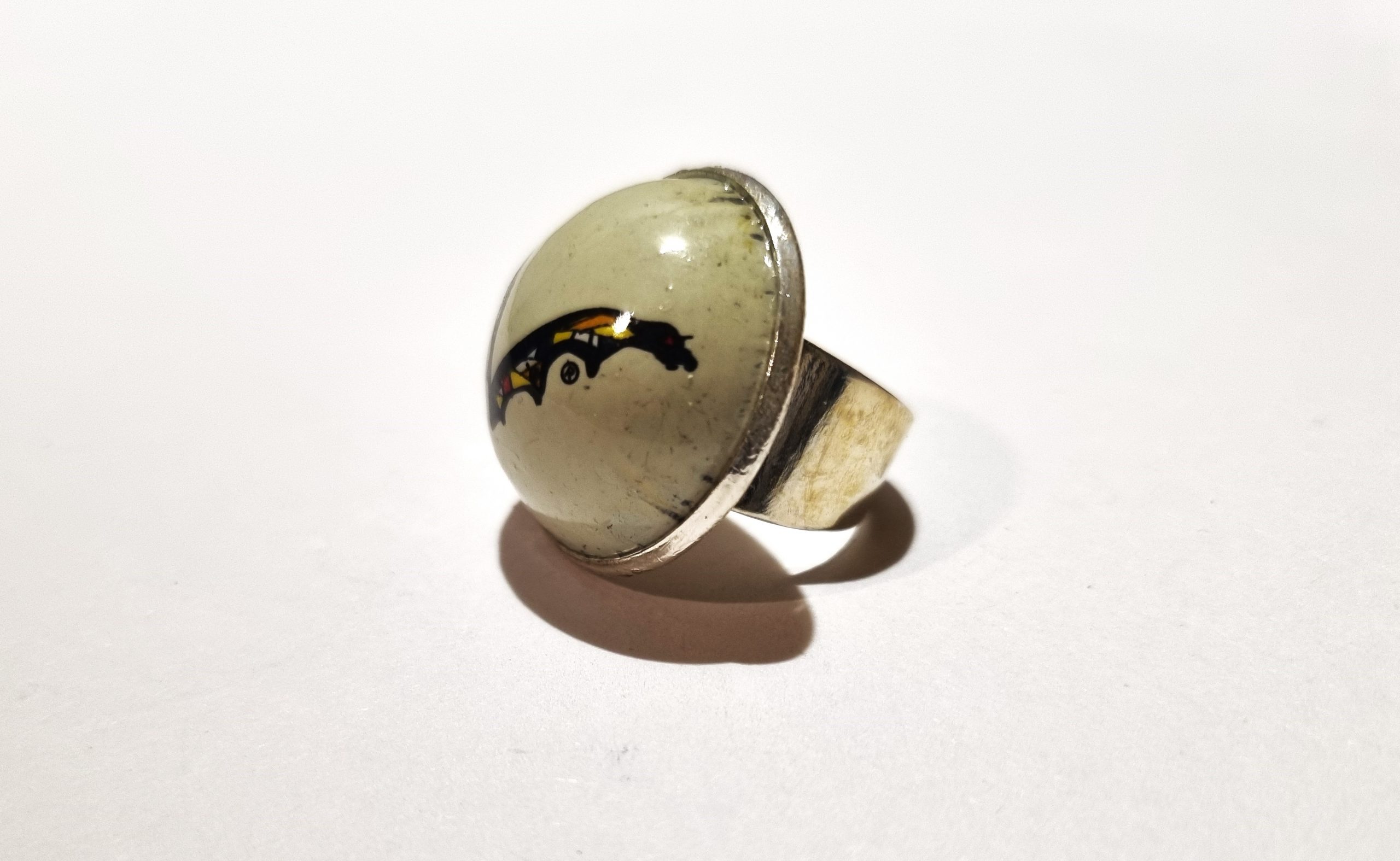 Foto lateral del Anillo Colección XXL Flying Dog
