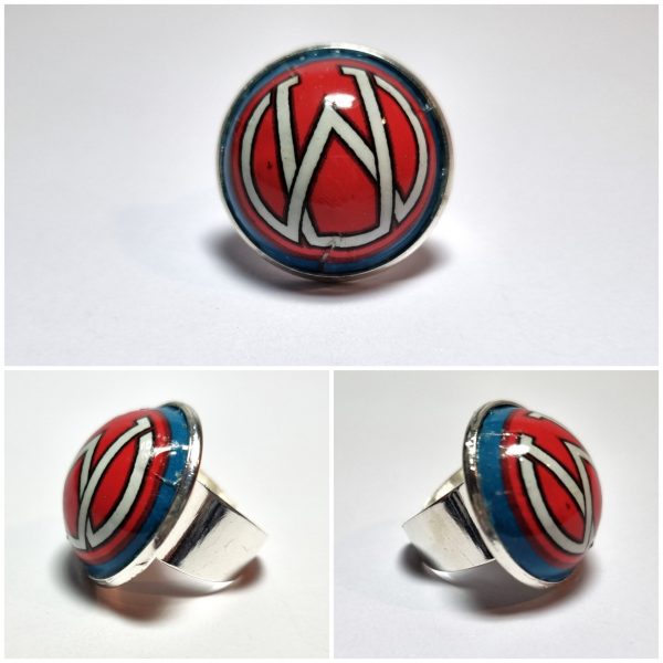 Collage de fotos del Anillo Colección XXL MW desde varios ángulos