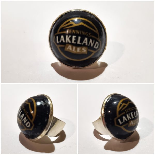 Collage de fotos del Anillo Colección XXL Lakeland desde varios ángulos