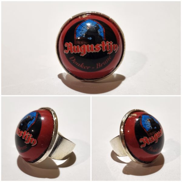 Collage de fotos del Anillo Colección XXL Augustijn desde varios ángulos