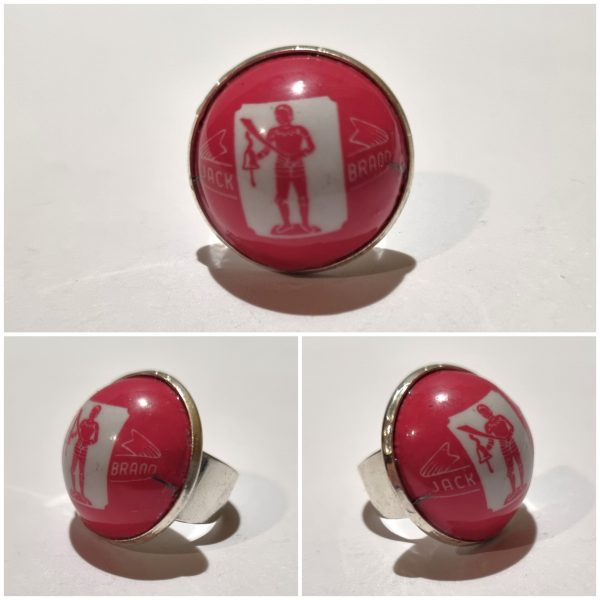 Collage de fotos del Anillo Colección XXL Jack Brand desde varios ángulos