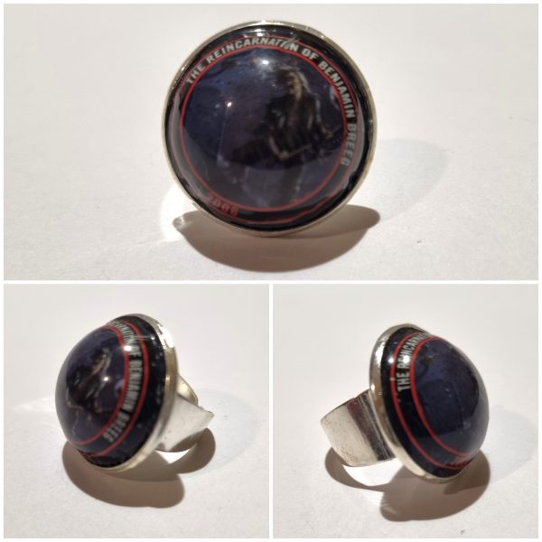 Collage de fotos del Anillo Colección XXL Iron Maiden desde varios ángulos