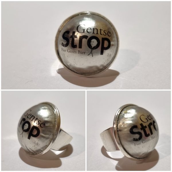 Collage de fotos del Anillo Colección XXL Strop desde varios ángulos
