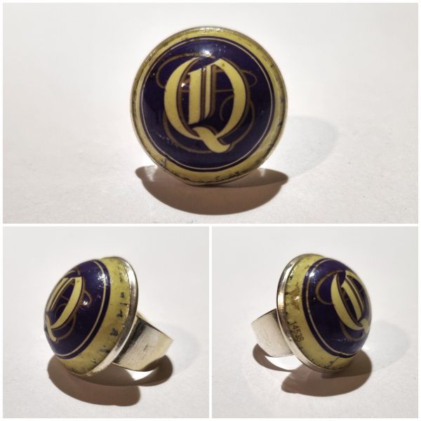 Collage de fotos del Anillo Colección XXL Q desde varios ángulos