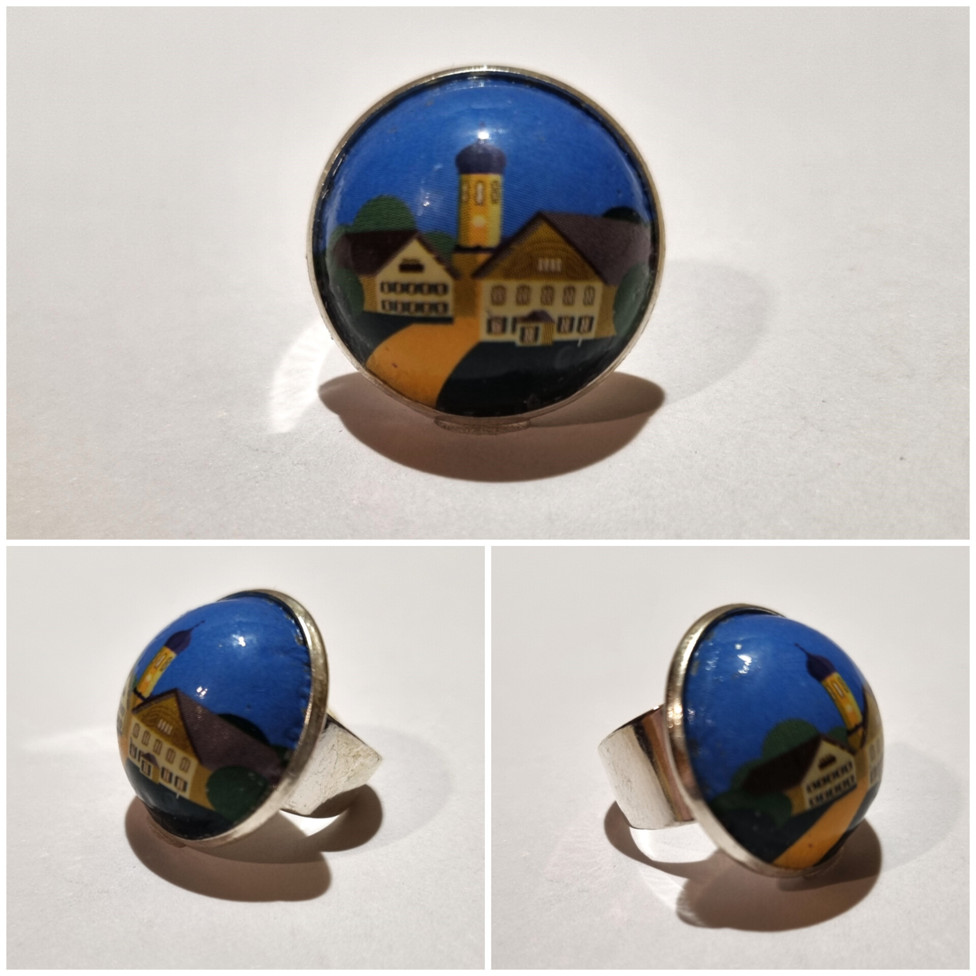 Collage de fotos del Anillo Colección XXL Casas desde varios ángulos