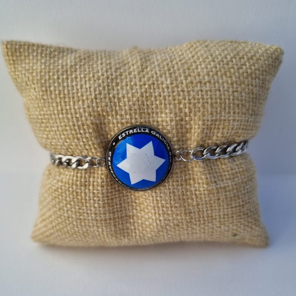 Foto de la pulsera fina estrella galicia sin
