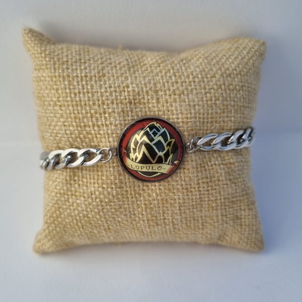 Foto de la pulsera gruesa la virgen lupulo
