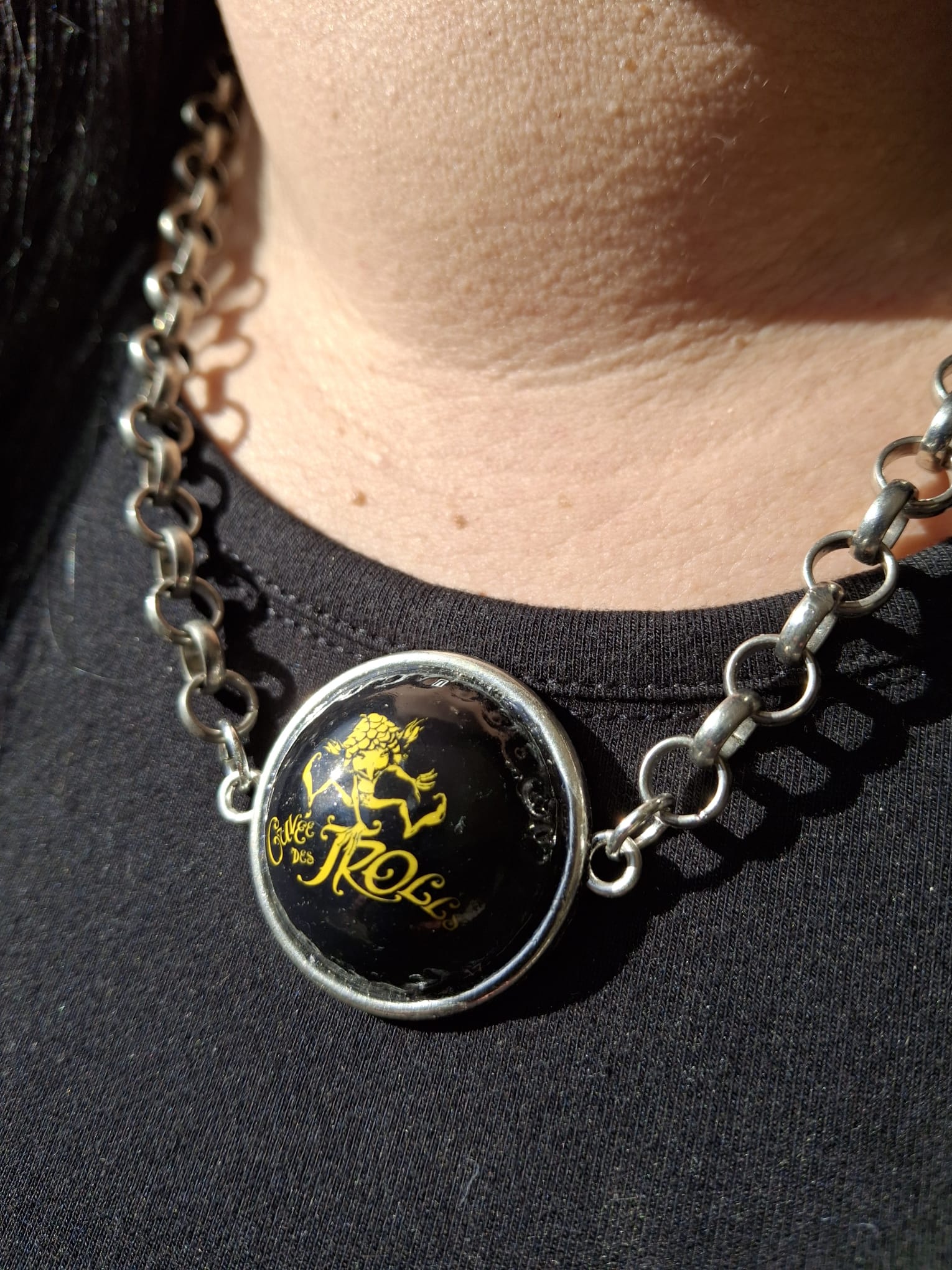 Foto del collar cadena cuvee des trolls