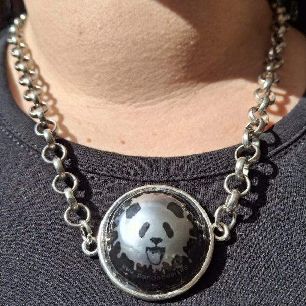 Foto del collar cadena Panda Beer