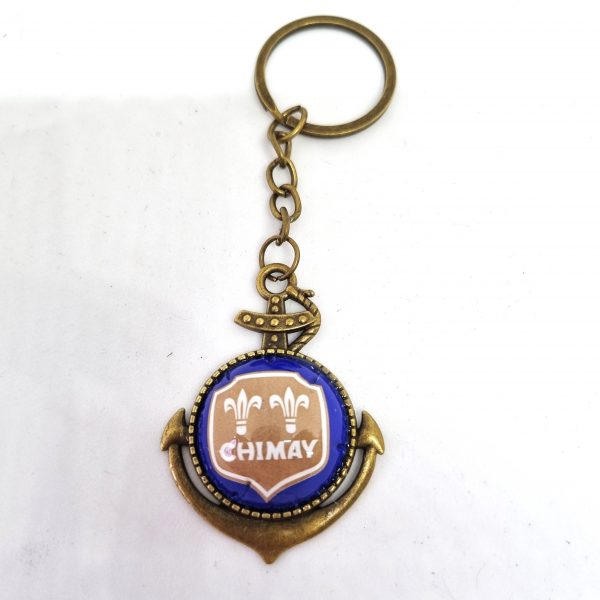 Foto del llavero ancla Chimay