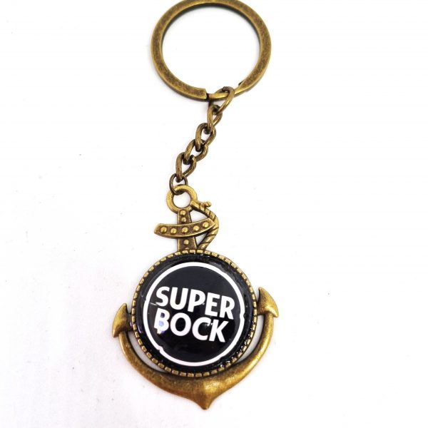 Foto del llavero ancla Super Bock Negra